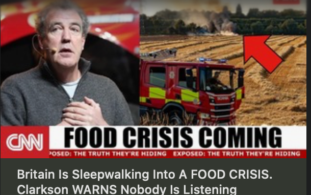 FOOD CRISIS LOOMS, but who is listening?