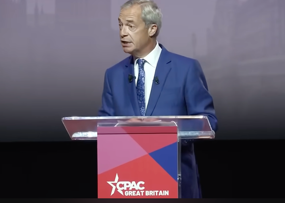Nigel Farage Delivers Blistering Speech at CPAC Great Britain