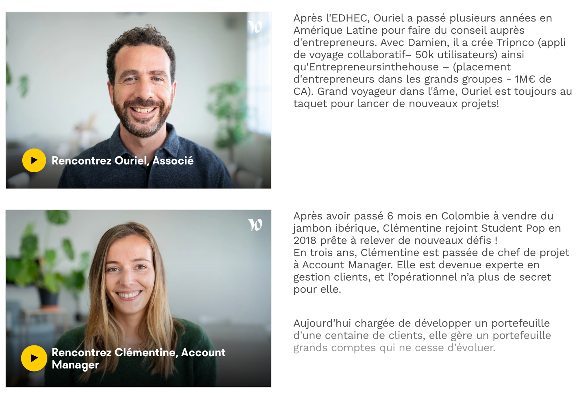 Annonce de recrutement exemple
