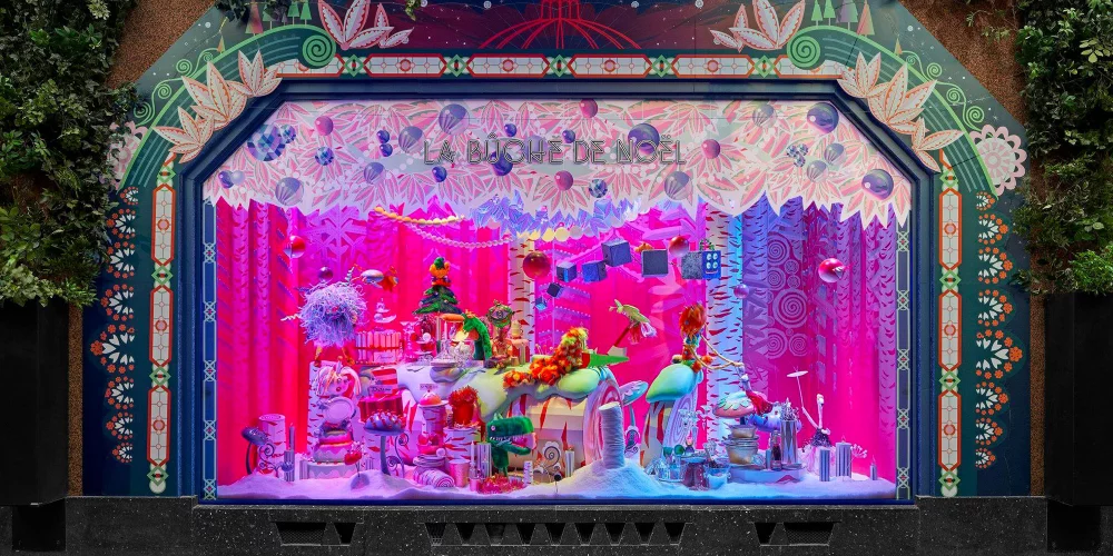 animation en magasin noel