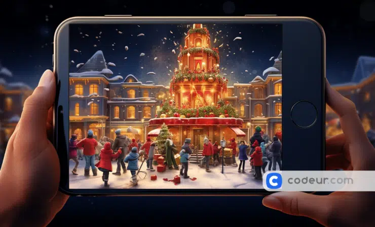 campagne marketing animation magasin noel 