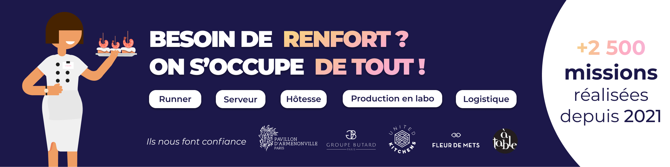 solution de renforts restauration