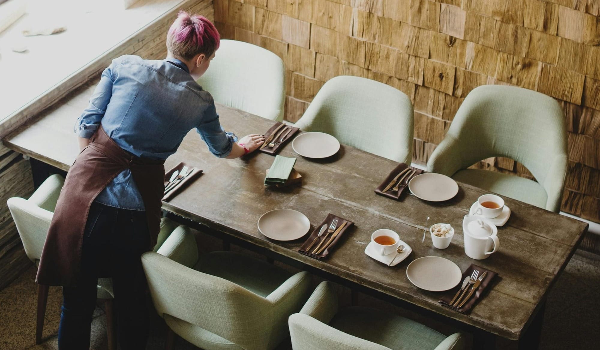 service restauration petit déjeuner