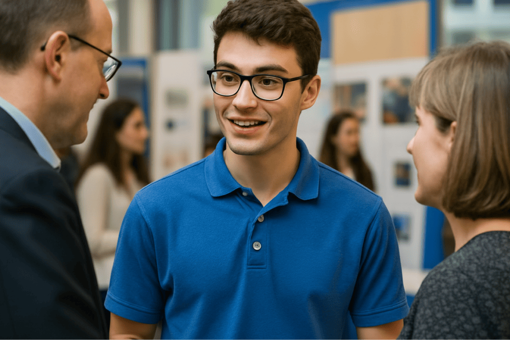 Hôtesse étudiant évènement
