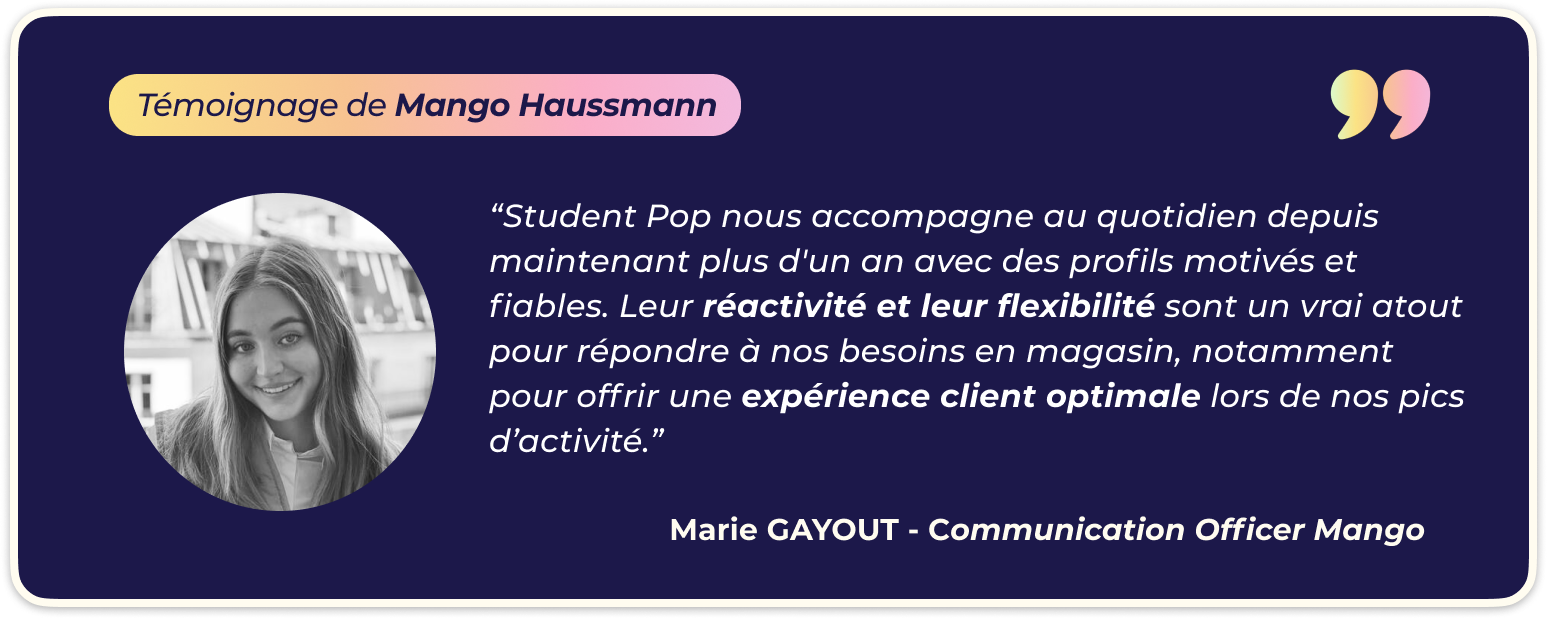 Témoignage retail Paris