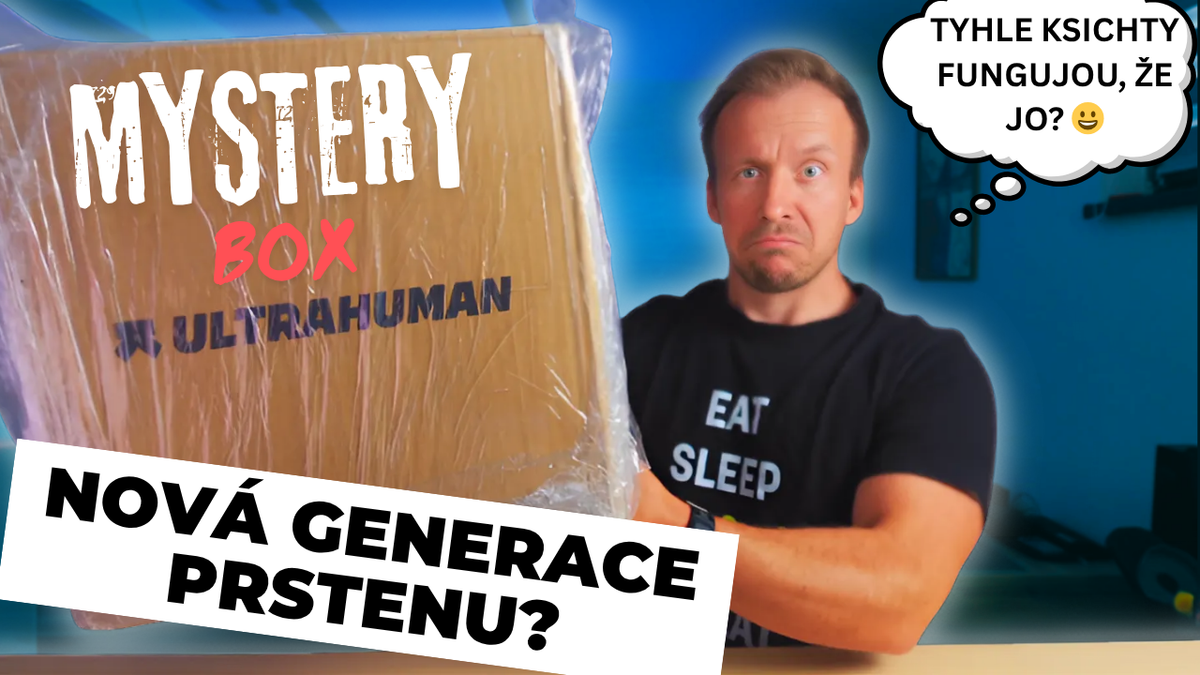Ultrahuman mi poslal překvapení. Jde o Ultrahuman Gen 2?