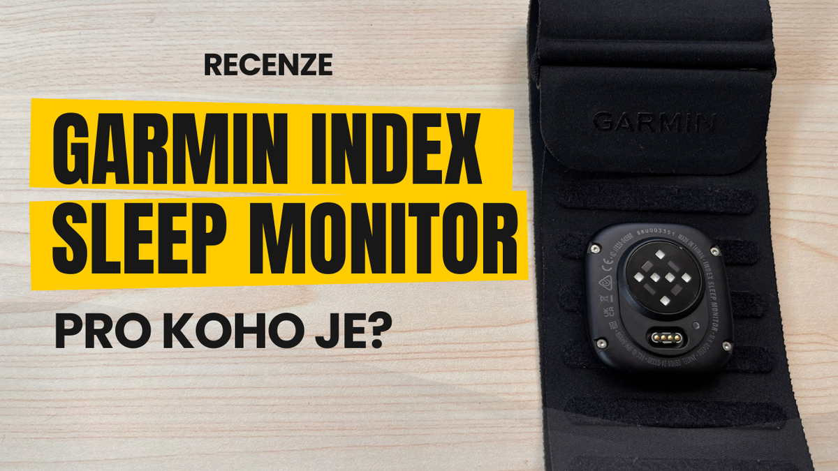 Garmin Index Sleep Monitor – chytrý spací náramek – pro koho je? [recenze]