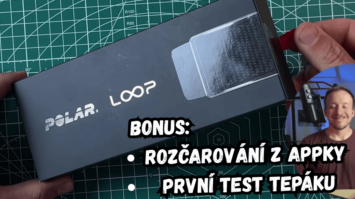 Polar Loop Gen2 Rozbalovačka – pěkný kousek HW a archaická appka?