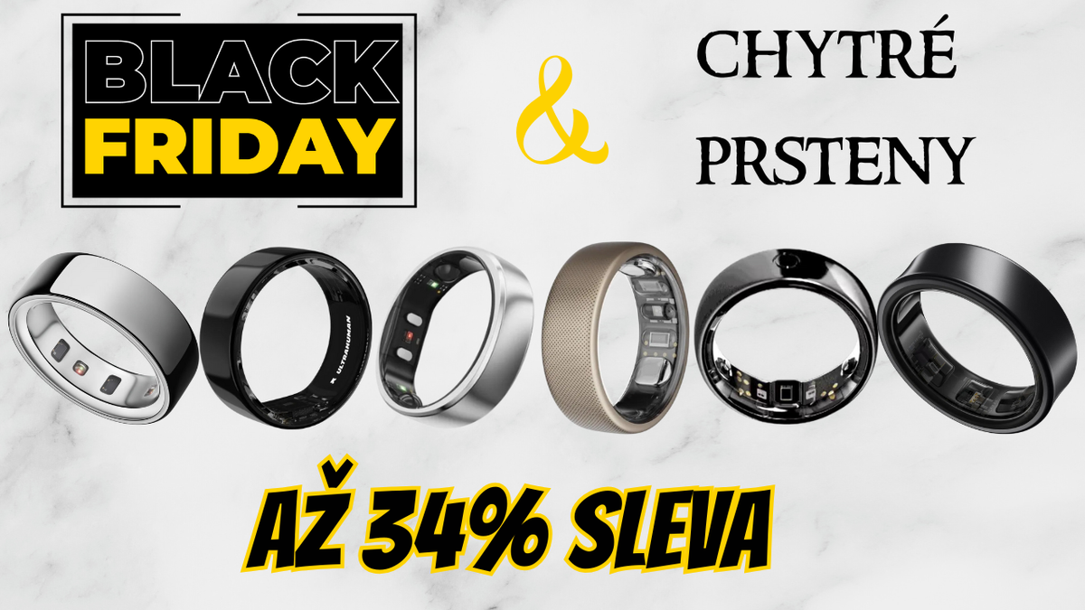 🔥 Black Friday 2025 & Chytré prsteny
