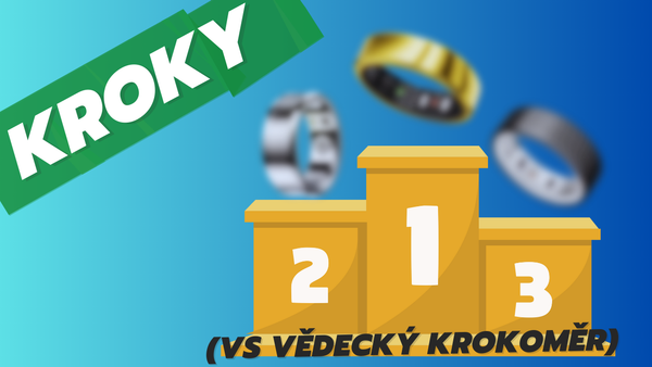 Nejlepší chytrý prsten: KROKY 👣