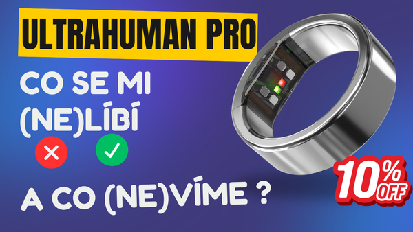 💍 Ultrahuman Ring PRO oznámen: první reakce, cena, slevový kód a co zatím nevíme