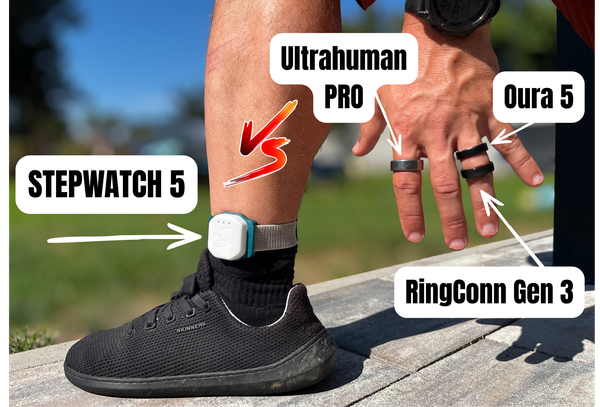 Přesnost kroků: Oura 5 vs Ultrahuman PRO vs RingConn Gen 3  - (ne)překvapivý vítěz!👣
