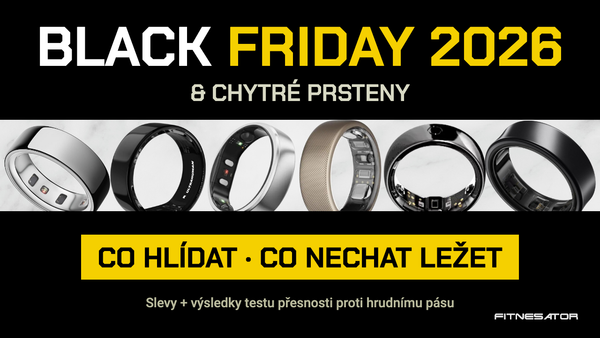 Black Friday 2026 a chytré prsteny: Oura, Ultrahuman, RingConn, Circular a další