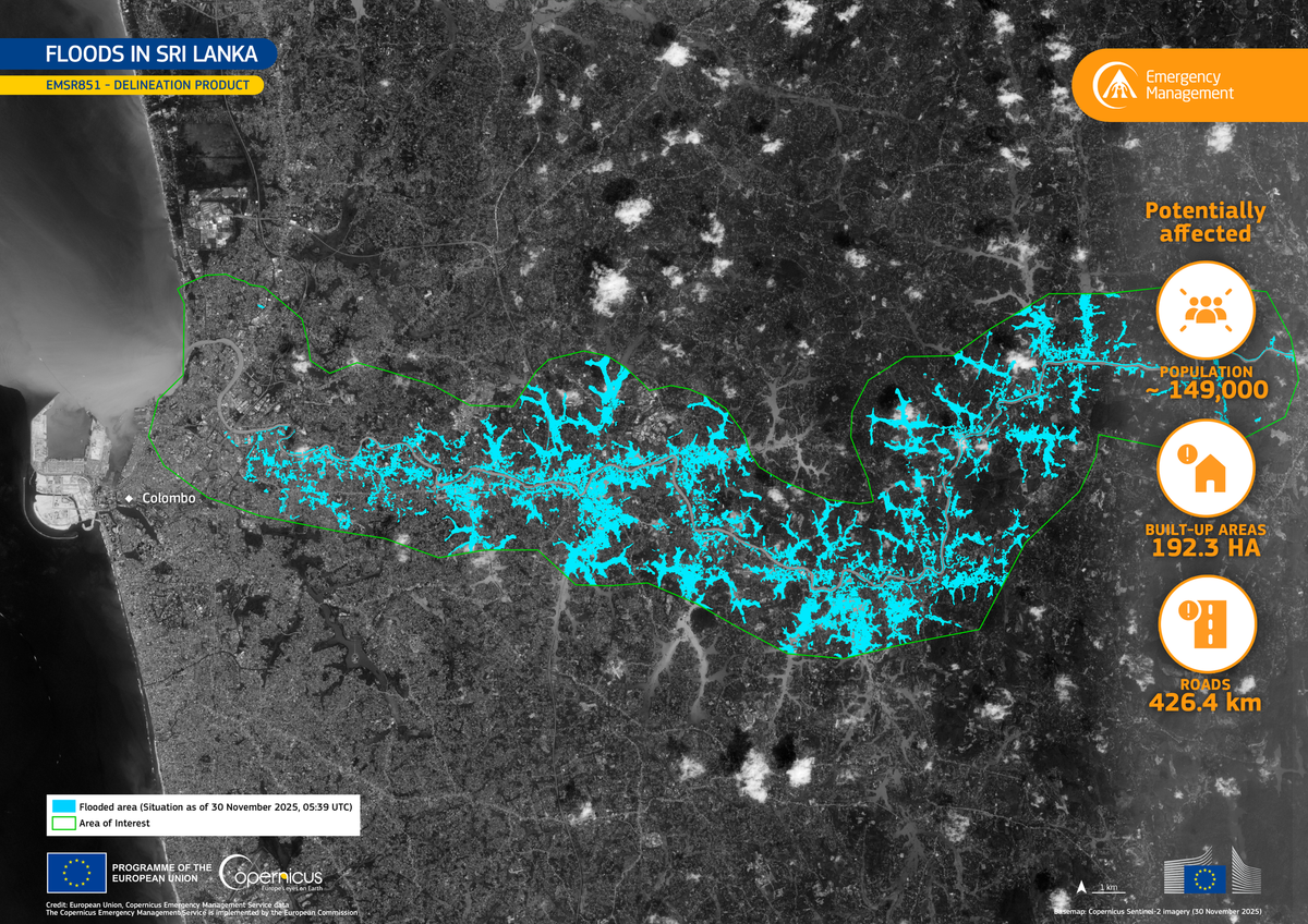 사이클론 디트와에도 꺾이지 않는 스리랑카 정신
