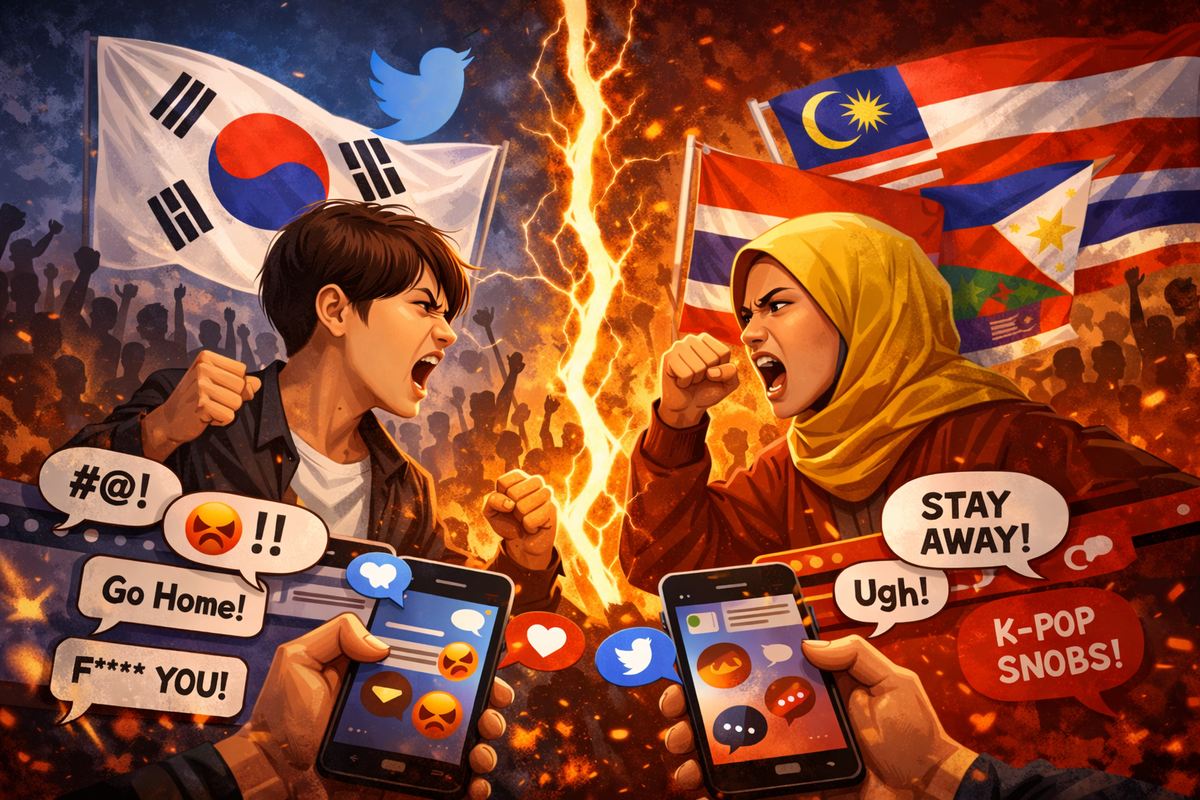 한국 대 동남아 X 갈등 격화... 한국 성토 '#SEAblings' 사태로