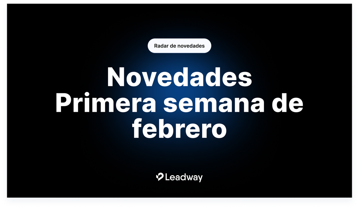 Novedades - Primera semana de febrero