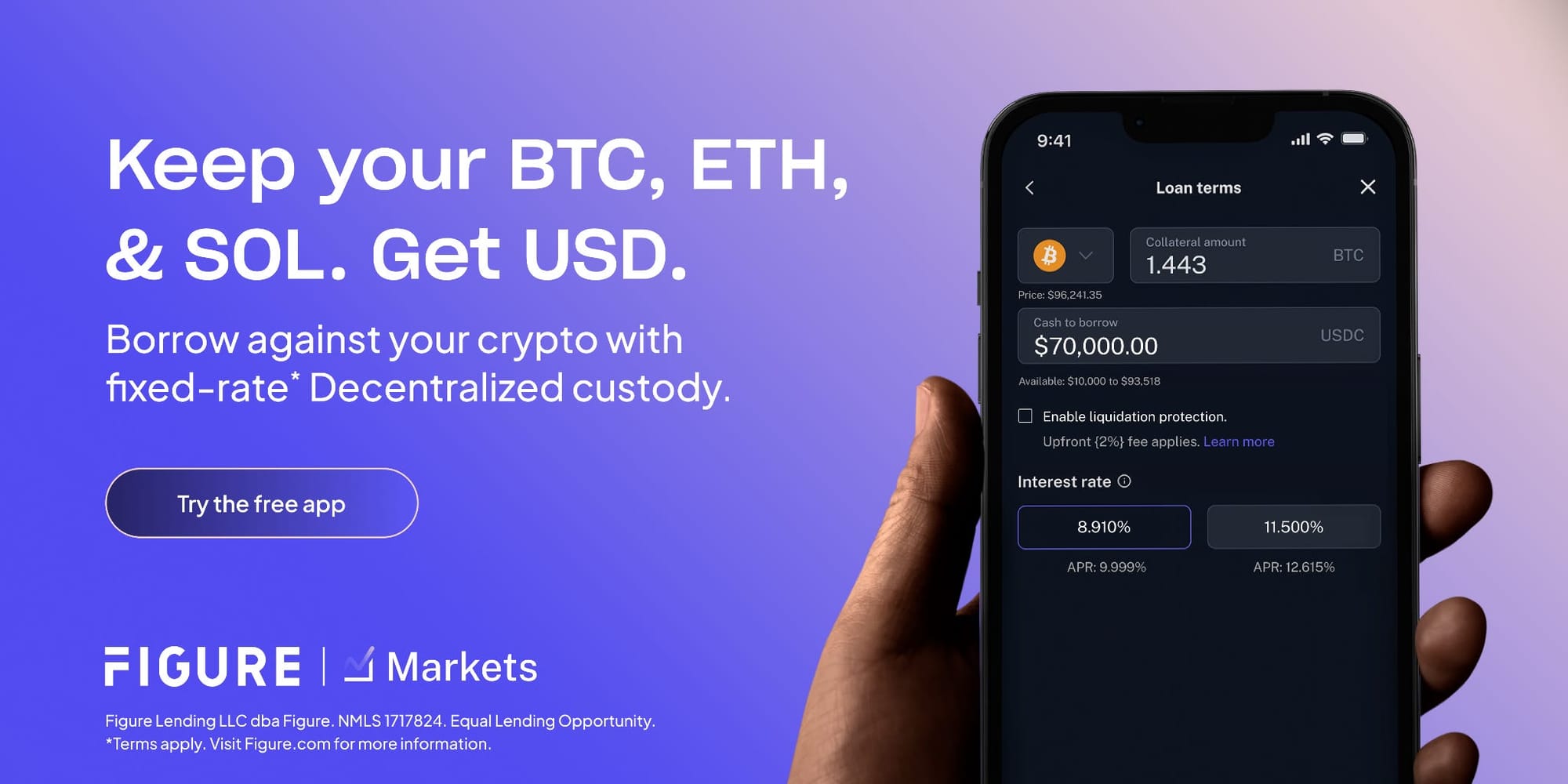 Figure Crypto-Backed Loan