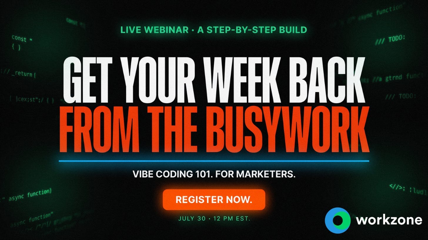 WorkZone Vibe Coding 101 for Marketers