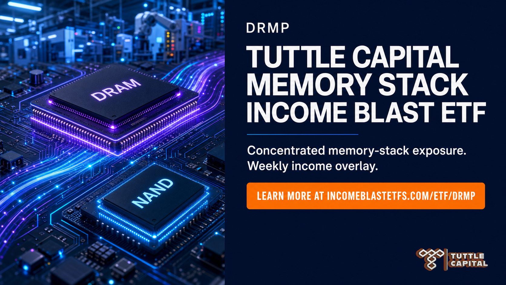 Tuttle Capital Memory Stack Income Blast ETF (DRMP)