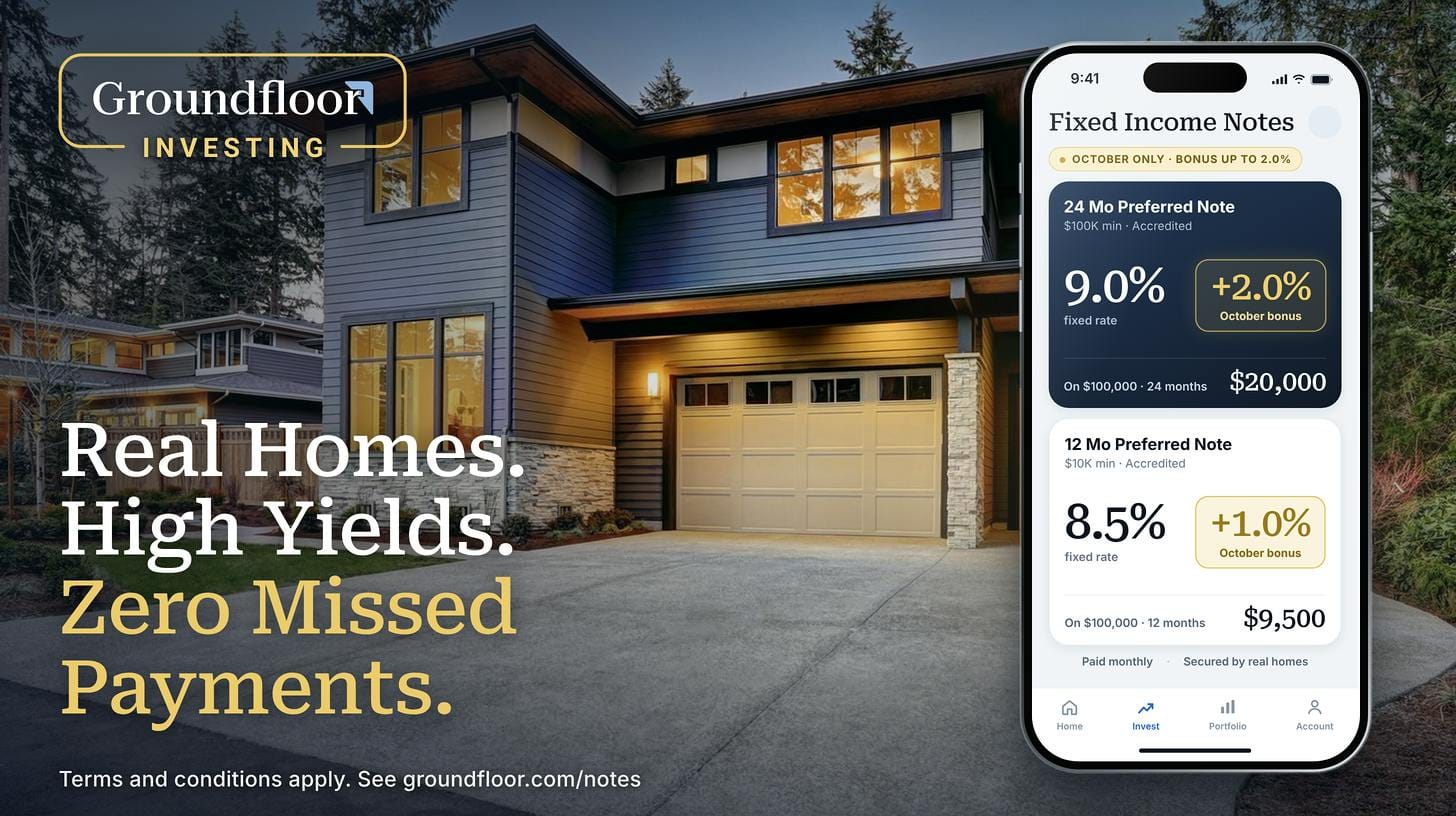 Groundfloor fixed-income notes sponsorship