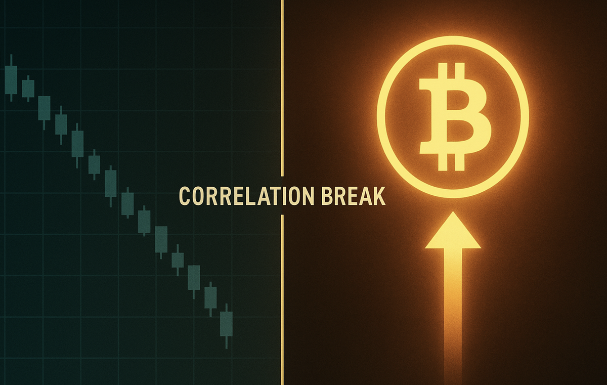 Bitcoin’s Breakaway Moment: Why Its Falling Correlation to Risk Assets Matters More Than Investors Realize