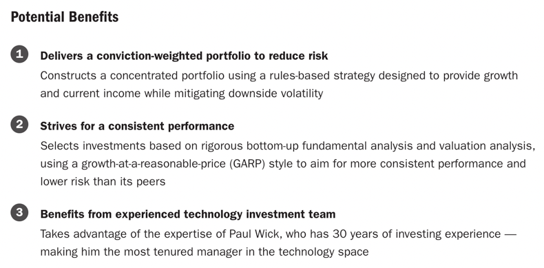 The Right High Yield Tech Fund At The Wrong Time