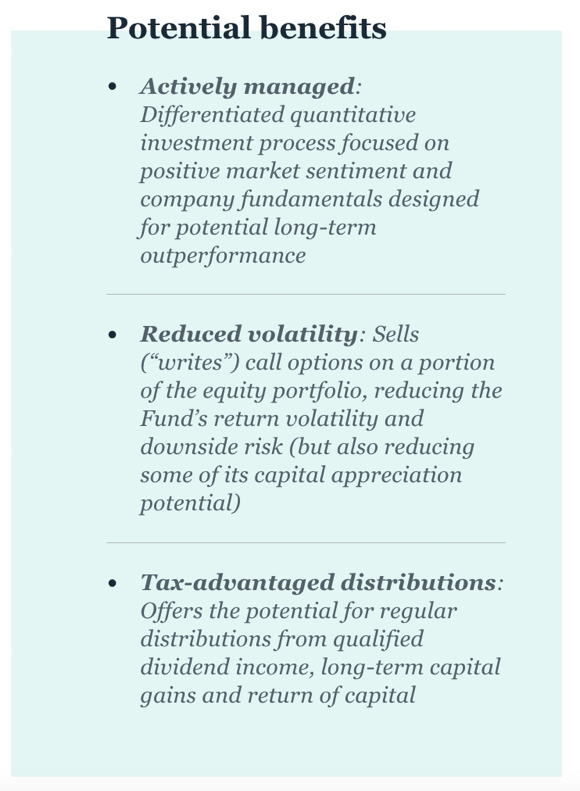 A Covered Call ETF With Solid Risk-Adjusted Total Returns