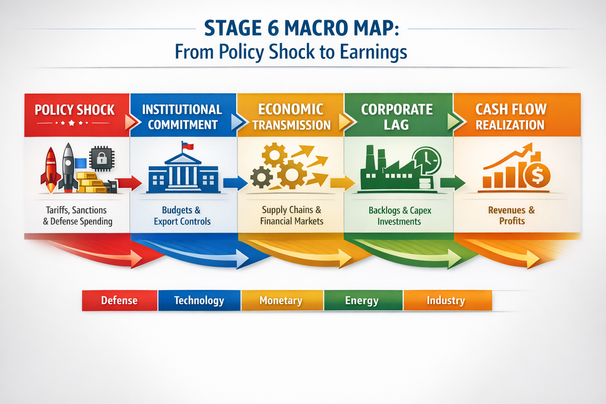 Ray Dalio’s Stage 6 and the New Macro Map: Five Stocks for a Fracturing World Order