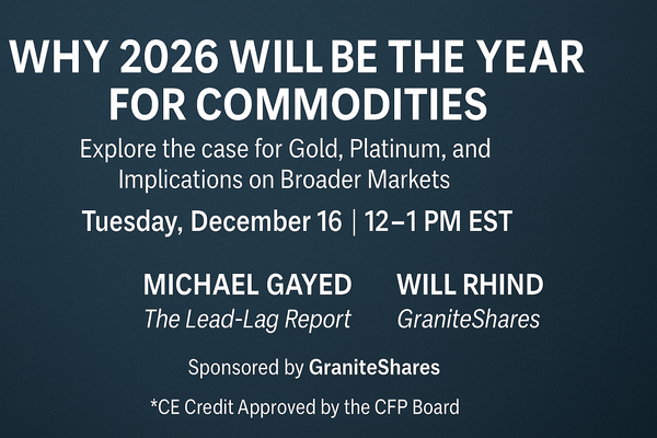 Why 2026 Could Be the Year for Commodities
