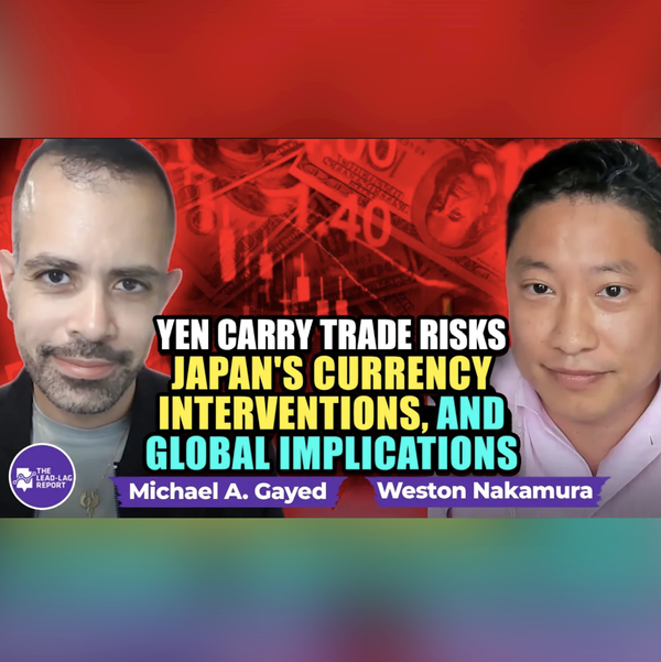 Weston Nakamura on Yen Carry Trade Risks, Japan's Currency Interventions, and Global Implications