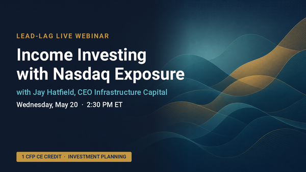 Income Investing with Nasdaq Exposure — Live Webinar with Jay Hatfield (1 CFP CE Credit)