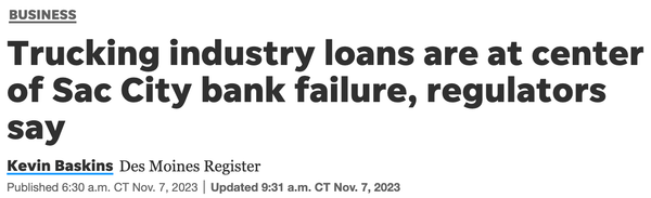 The Freight Industry Recession Is Real