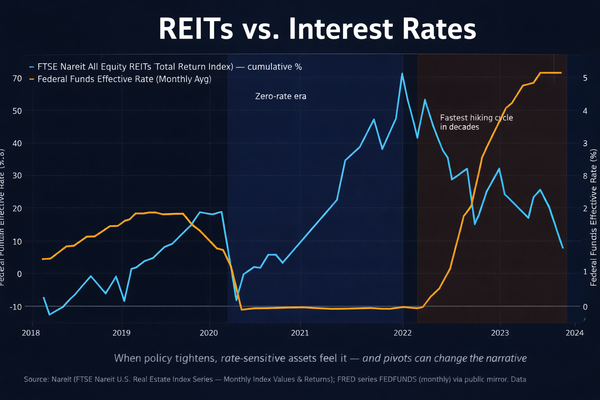 REIT Leaders & Laggards: Rate Cuts, Trump 2.0, and the Real Estate Outlook