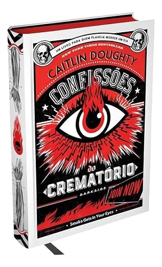 Capa de Confissões do Crematório, de Caitlin Doughty