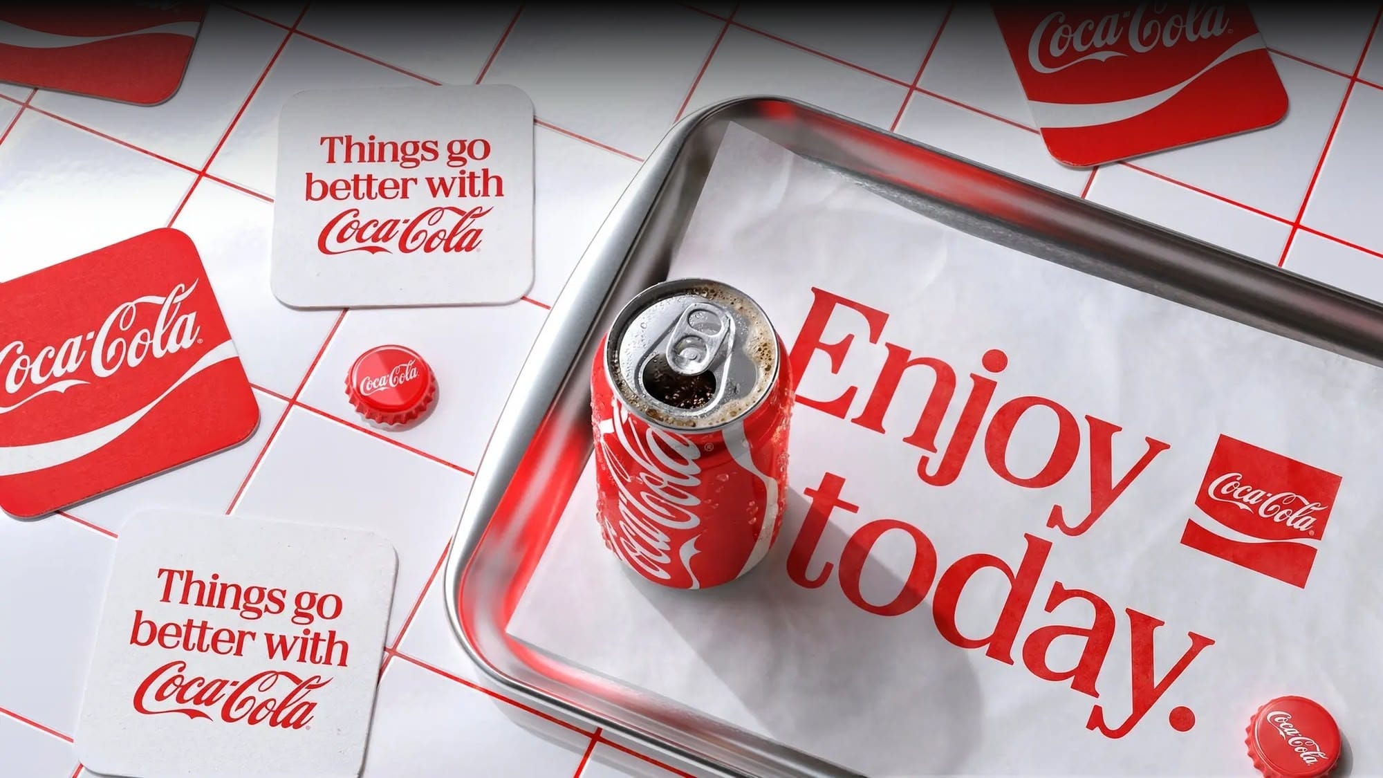 A nova identidade visual da Coca-Cola