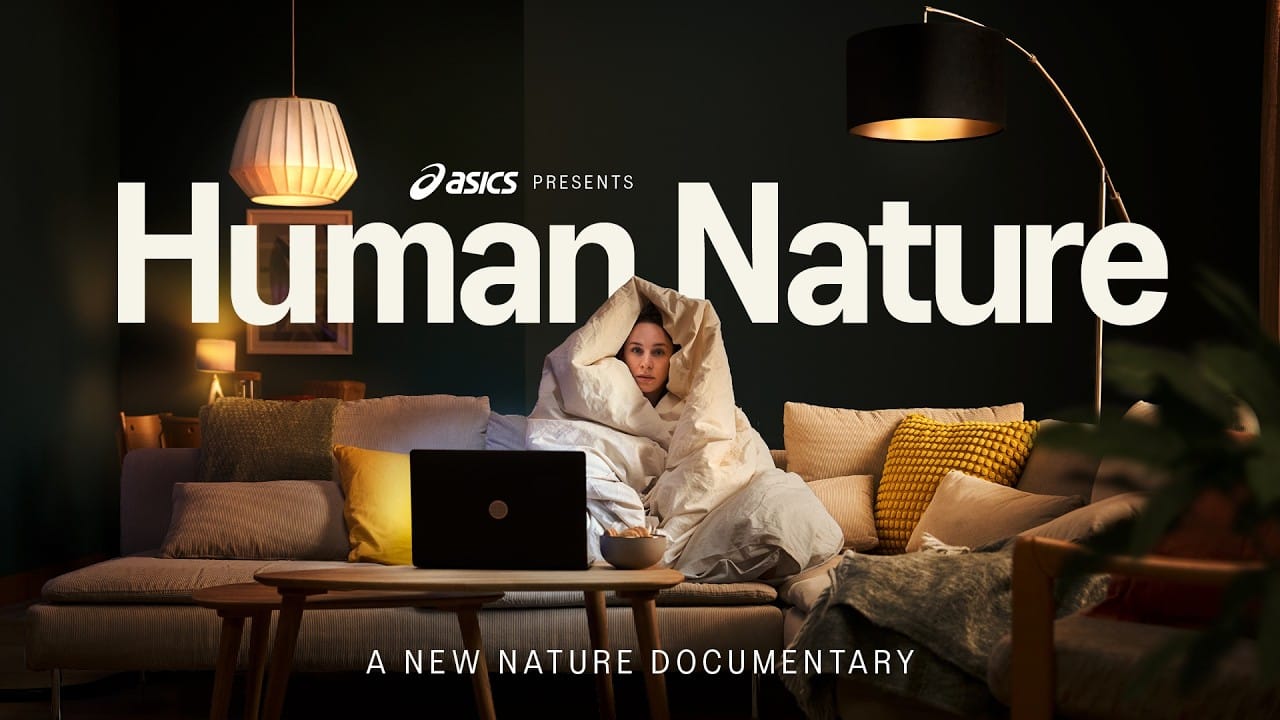 ASICS lança campanha sobre humanos sedentários