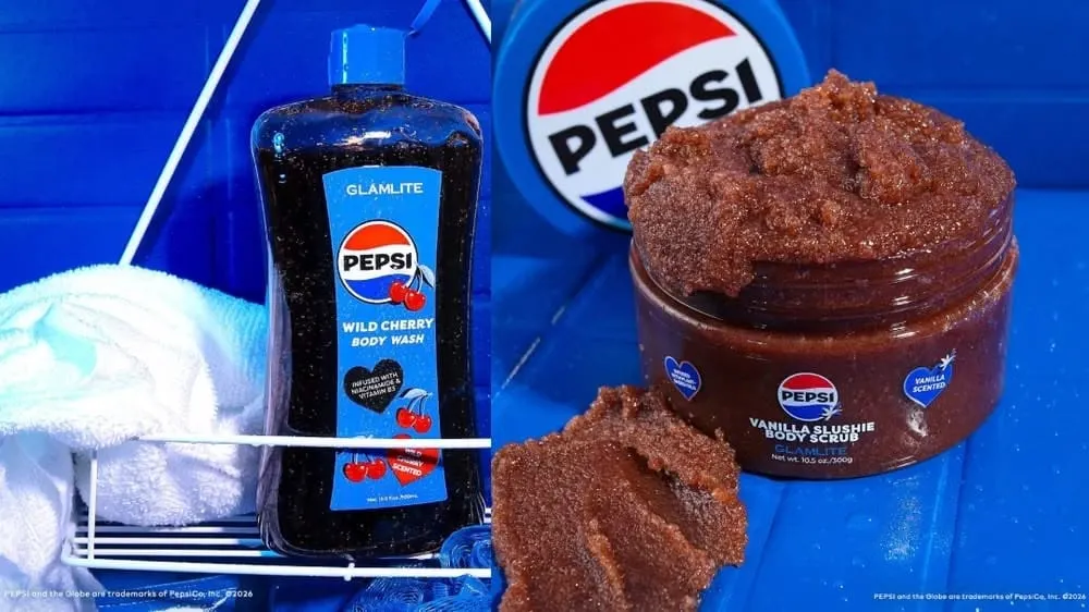 Pepsi vira gel de banho com cheiro de Wild Cherry e esfoliante de baunilha