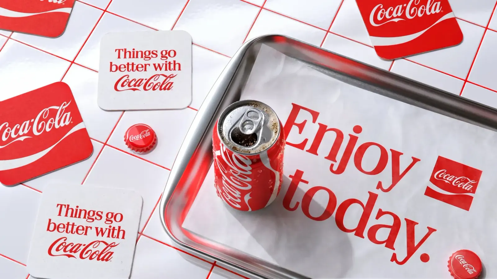 A Coca-Cola mexeu no papel de parede