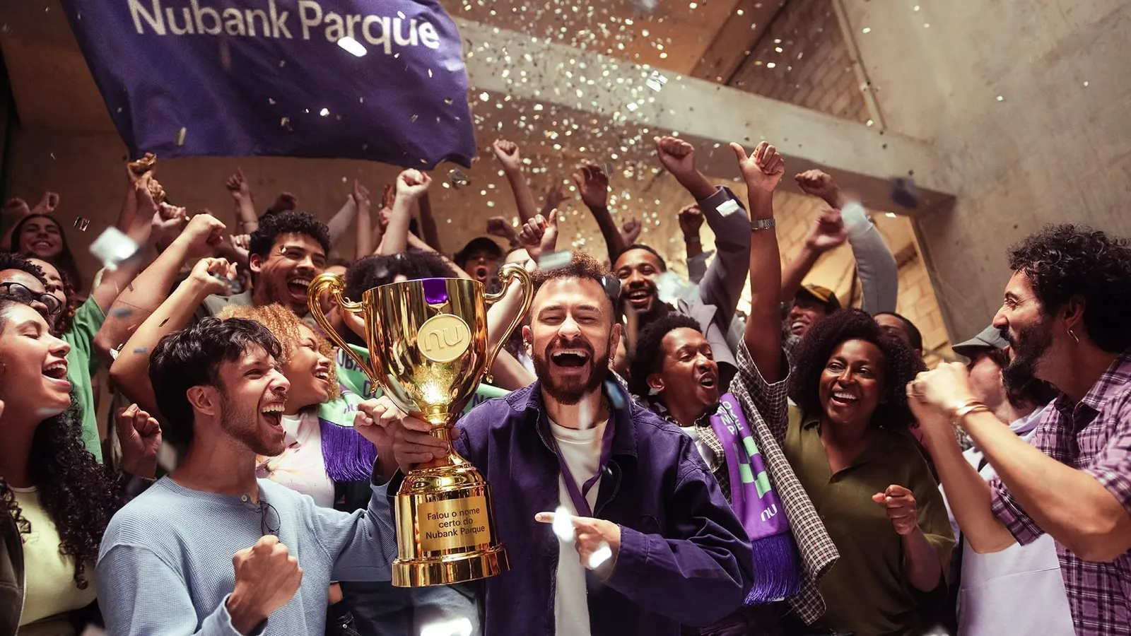Fred Bruno vira fiscal de quem ainda chama Nubank Parque de Allianz