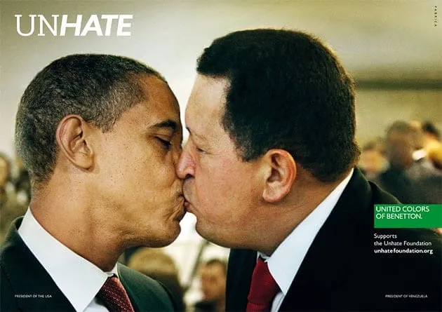 Cannes Lions 2012: GP de Press para Benetton "Unhate"