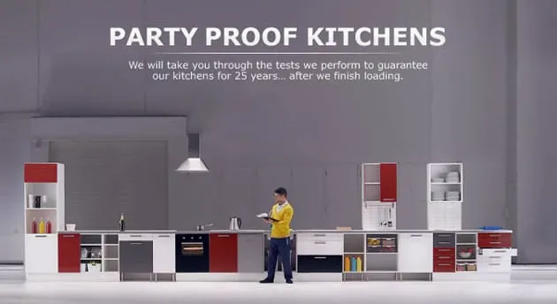 IKEA: Cozinha à prova de festas