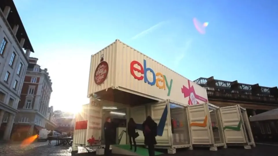 Social Shopping na loja pop-up do eBay em Londres