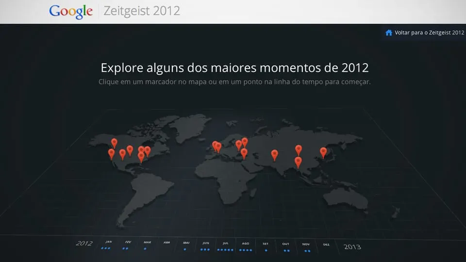 Zeitgeist 2012: Google revela o que o mundo pesquisou durante o ano