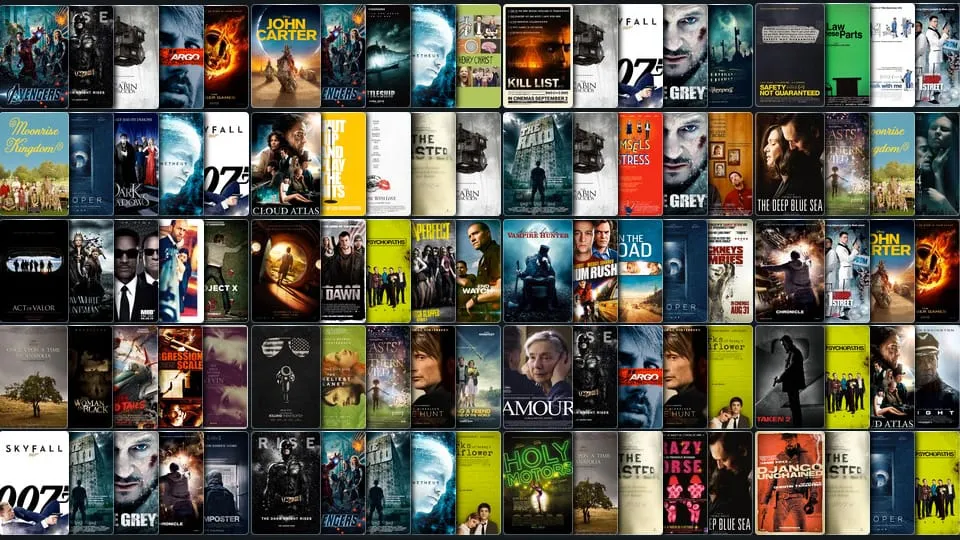 O cinema em 2012 [Mashup]