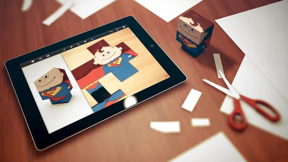 Foldify facilita a criação de papertoys [iPad]