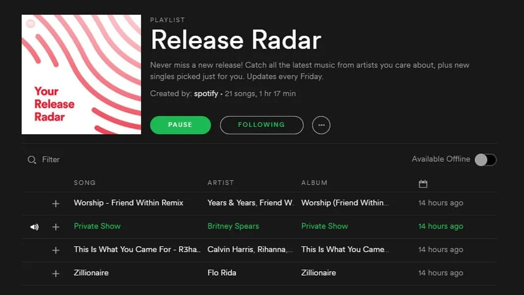 Radar de Novidades, a nova playlist do Spotify baseada nos hábitos do ouvinte
