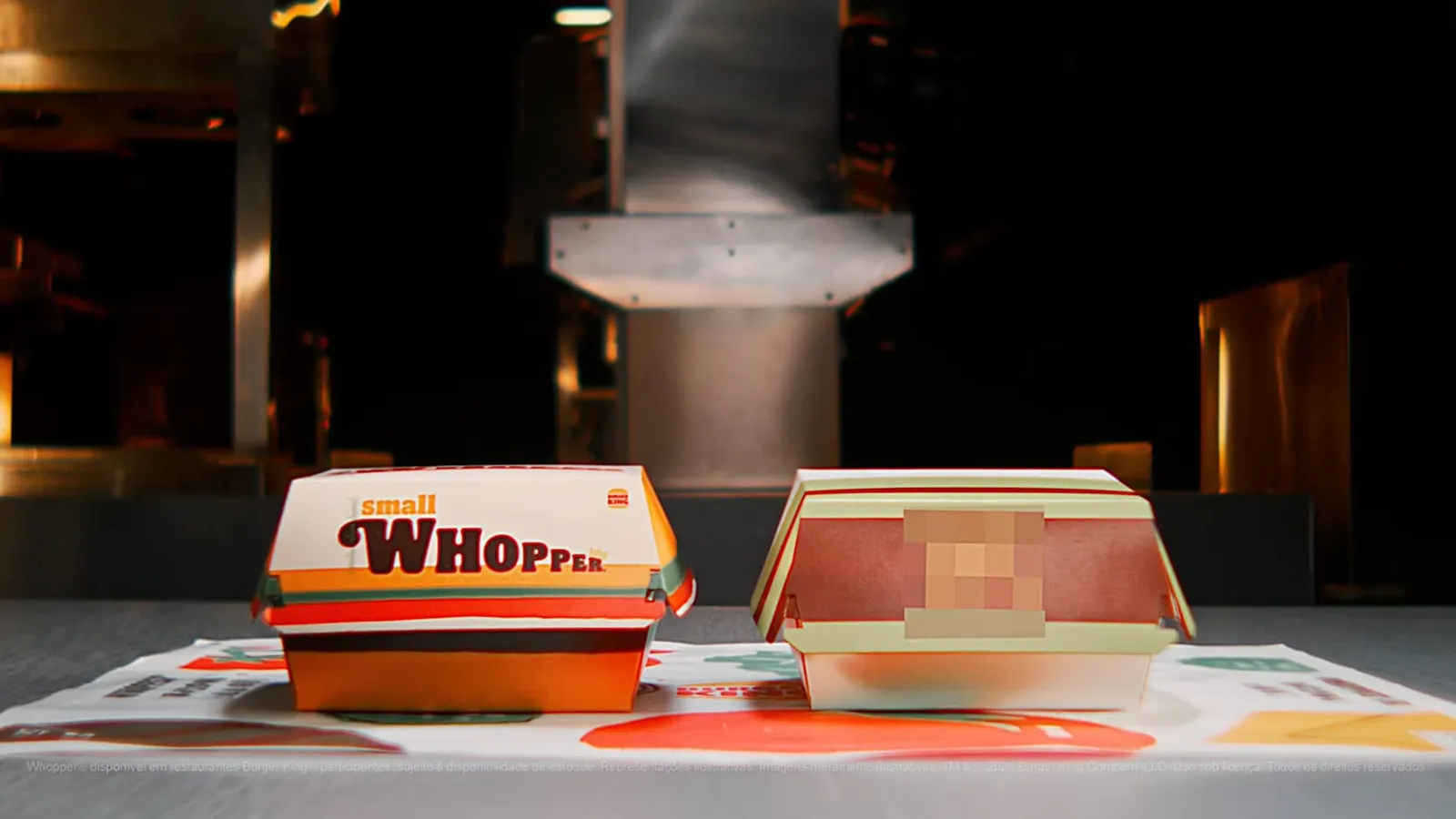 Burger King encolhe o Whopper para provar que o Big Mac é pequeno
