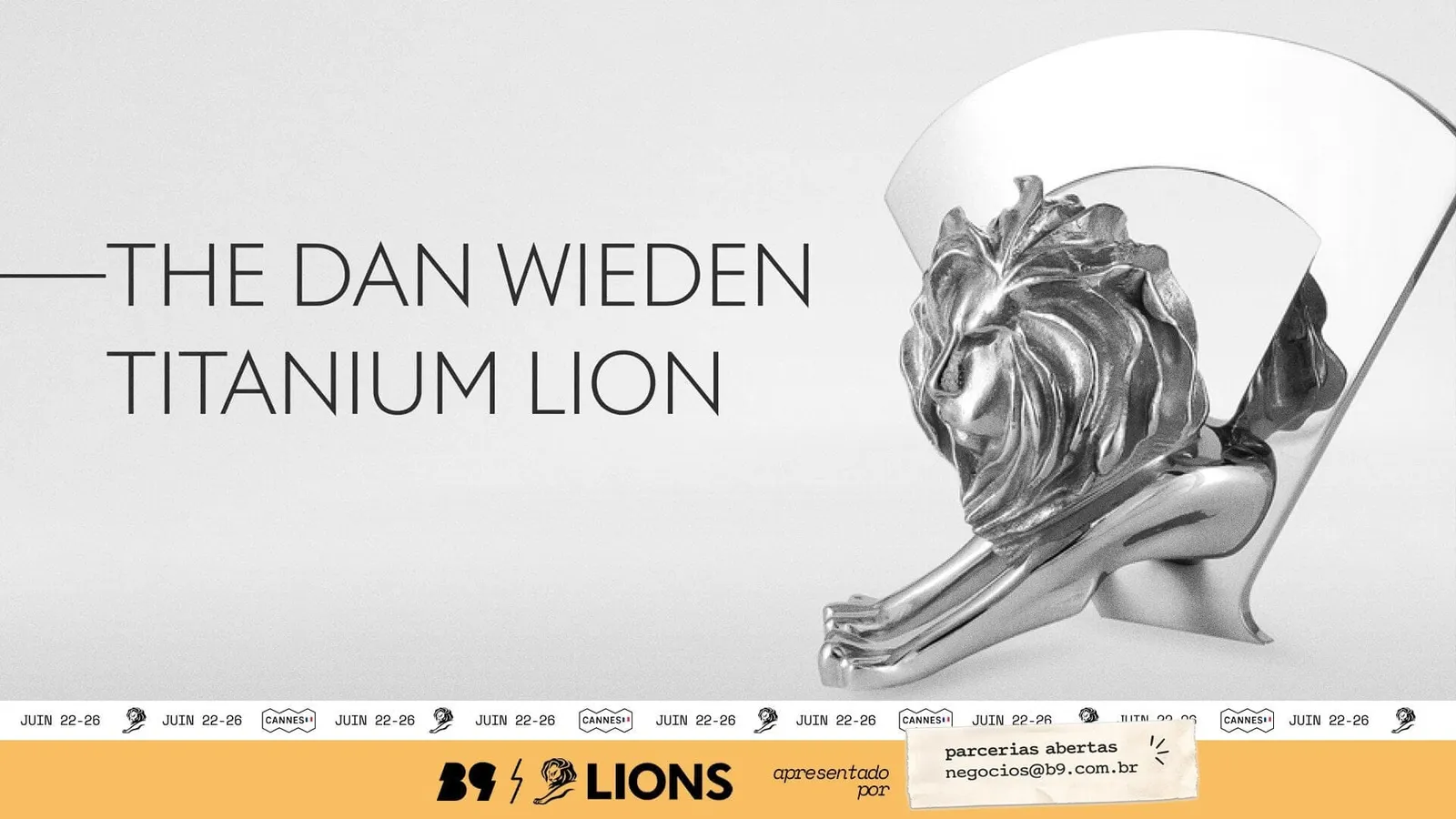 Cannes Lions 2026 anuncia júri de Titanium com TBWA, GUT, DAVID, Unilever, Cindy Gallop e mais