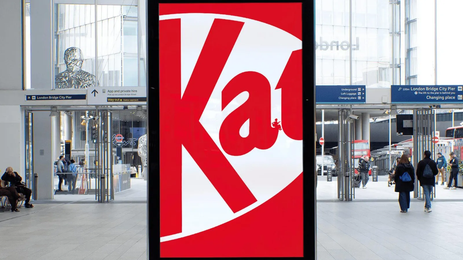 KitKat esconde momentos de pausa dentro do próprio logo