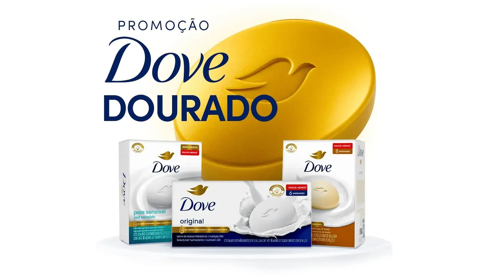 Dove vira Willy Wonka e esconde sabonete dourado que vale R$ 50 mil